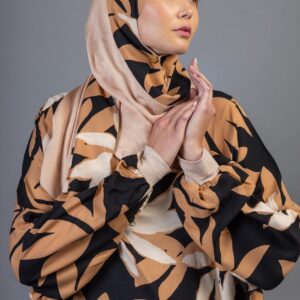 One Piece Prayer Dress with Attached Hijab
