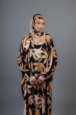 One Piece Prayer Dress with Attached Hijab - Image 6